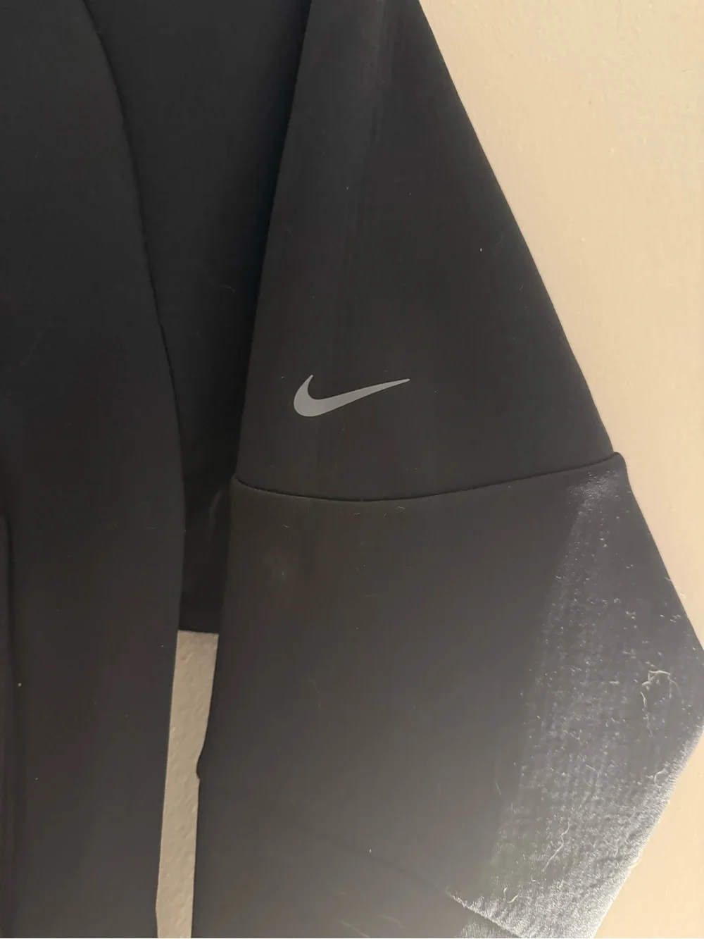Nike Women’s DriFit Prima Black Half-Zip Bomber Pullover Jacket Size XXS